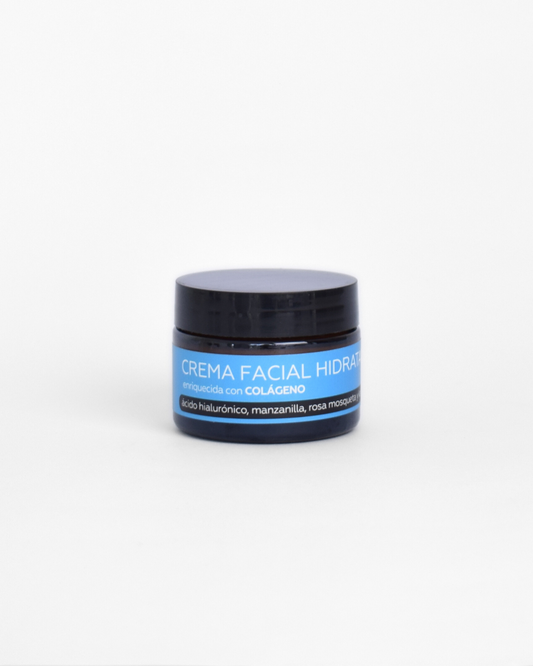 Crema Facial Hidratante con Ácido Hialurónico